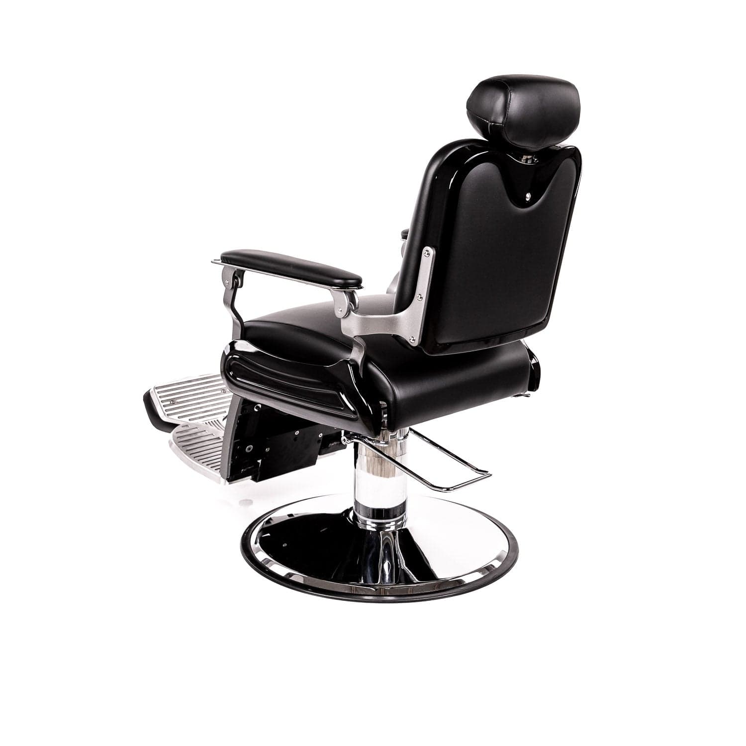 VEECO TRIBUTE Professional Barber Chair for Salon & Home Use - Heavy Duty Hydraulic Styling Chair with Adjustable Height & Reclining Backrest - Perfect for Haircuts, Shaves & Styling