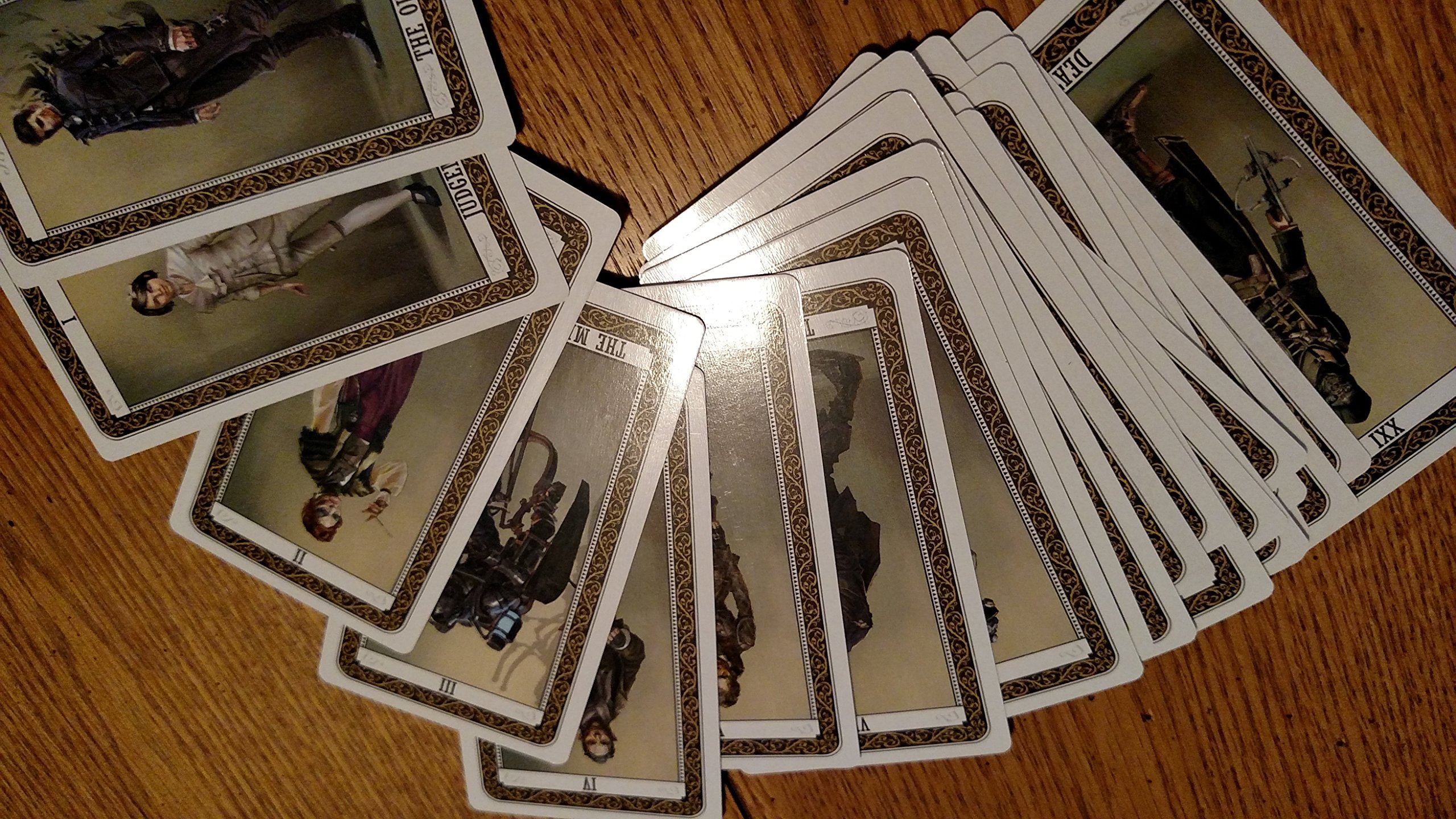 Dishonored Tarot Deck - Official Bethesda Game of Nancy Collectible Cards for Divination & Gaming