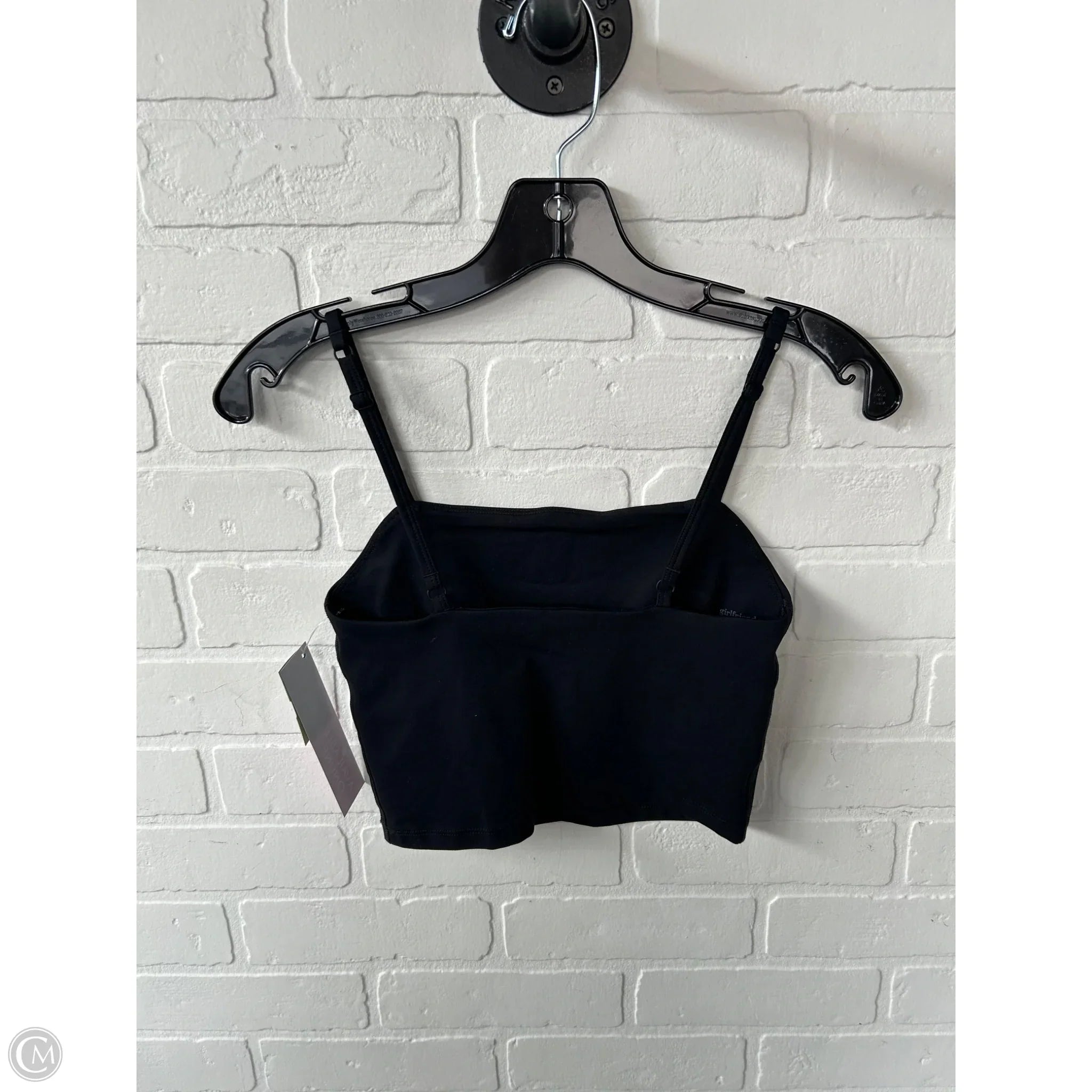 CMC Women's Black Athletic Sports Bra - XS Size - High Support Workout, Running, Yoga & Gym Top for Active Lifestyles