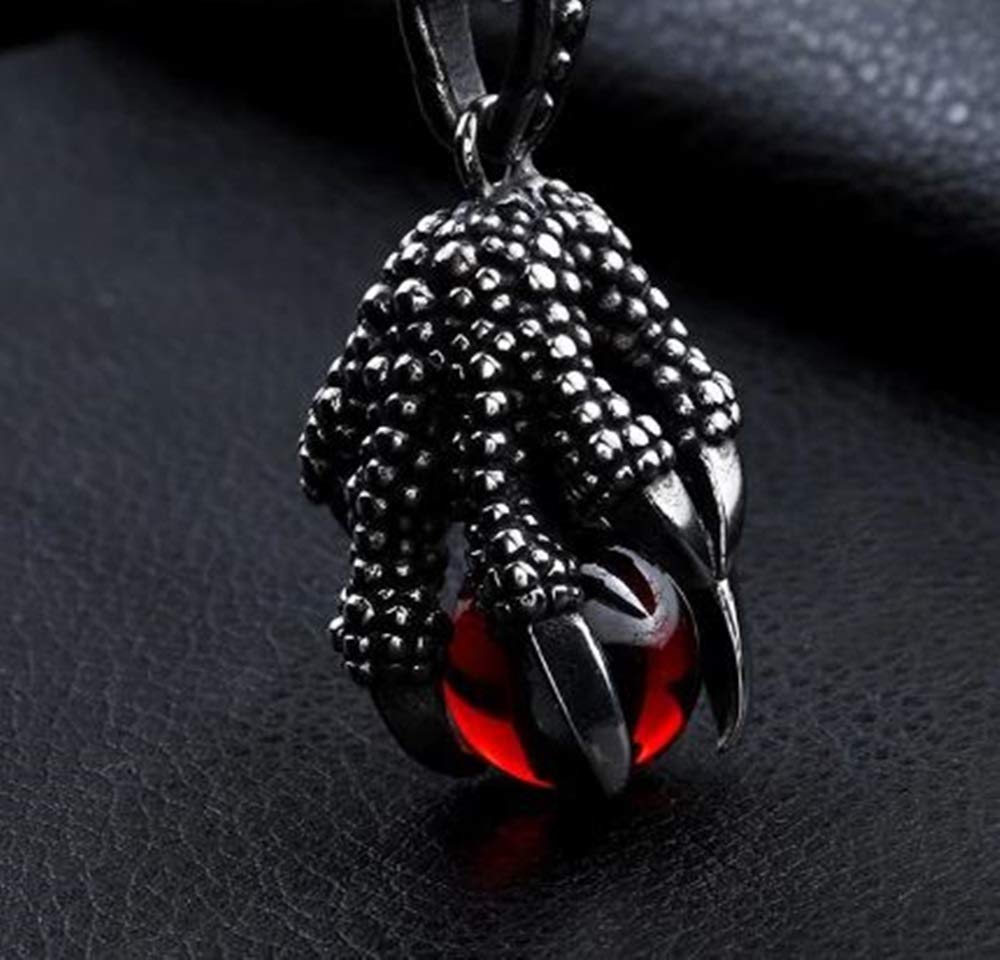 Haunted Dragon Blood Vial Necklace - Wish Granting Amulet for Protection & Power