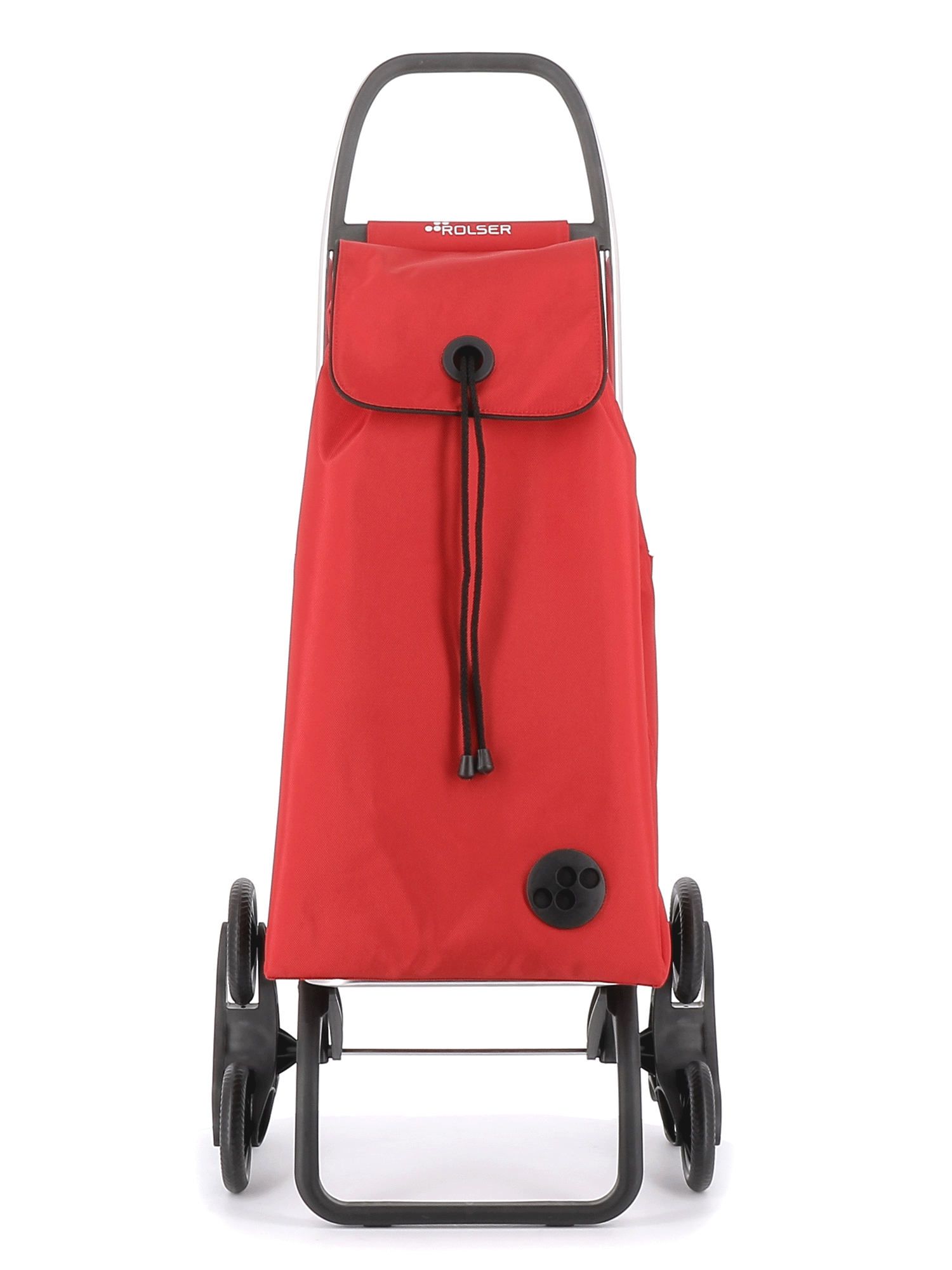 Rolser I Max MF 6-Wheel Stair Climbing Shopping Cart with Heavy Duty Wheels - Perfect for Groceries, Laundry & Staircase Use