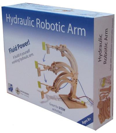 Hydraulic Robotic Arm Kit - DIY STEM Educational Toy for Kids & Adults | Perfect for Science Projects, Engineering Learning & Home Automation Experiments