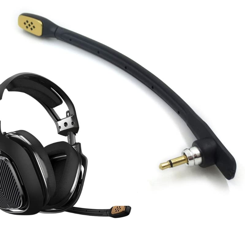 Sqrmekoko A40 TR Microphone Replacement for Astro A40/A40 TR Gaming Headset - Compatible with PS5, PS4, Xbox One, PC, Mac & Phone - Noise Cancelling Mic for Crystal Clear Chat - Perfect for Gaming, Streaming & Online Meetings