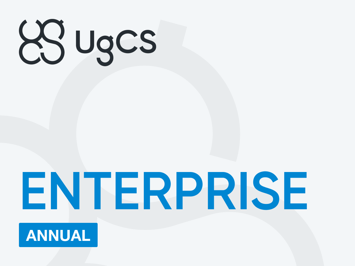 UgCS ENTERPRISE Drone Flight Planning Software - Annual Subscription for Professional UAV Mapping & Surveying | Ideal for Aerial Photography, Agriculture, and Construction Site Monitoring