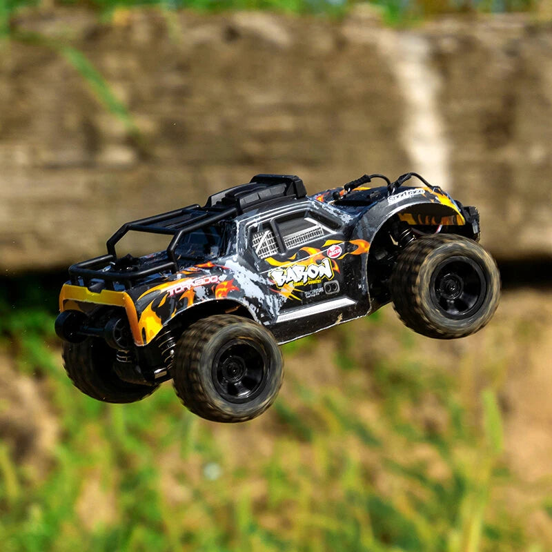 JJRC C8810 1/18 Scale 4WD High Speed Remote Control Off-Road RC Truck - Durable All-Terrain Vehicle for Kids & Adults, Perfect for Backyard Racing, Beach Driving & Outdoor Adventures