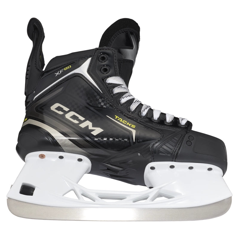 CCM Tacks XF80 Senior Ice Hockey Skates - High-Performance Hockey Skates for Men & Women - Perfect for Competitive Play & Training Sessions