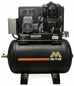 80 Gallon Two Stage Electric Simplex Air Compressor ACS 23105 80H - Ideal for Industrial, Automotive & Home Workshop Use