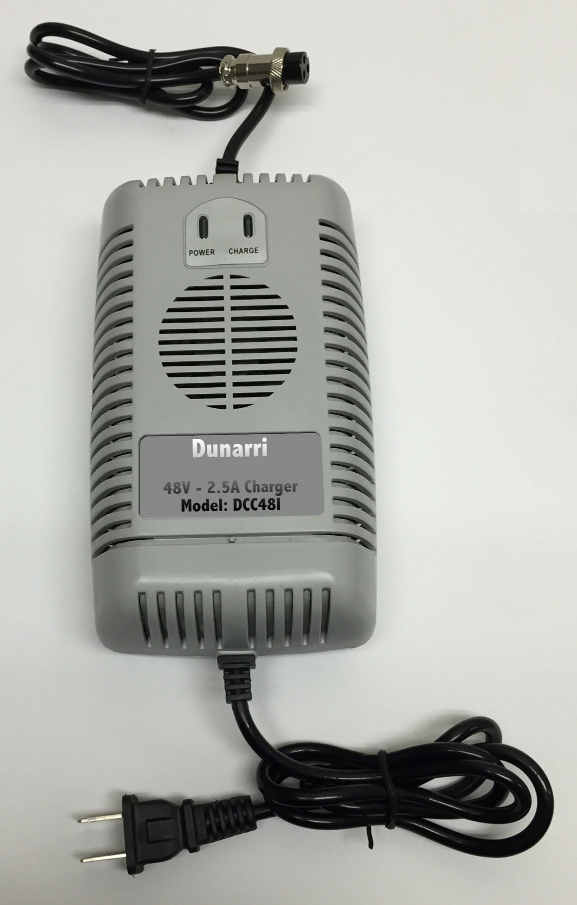 Dunarri 48V Electric Scooter Charger with Inline Style Plug V4 - Fast Charging for E-Bikes, Electric Scooters & Mobility Scooters | Perfect for Commuting & Outdoor Adventures