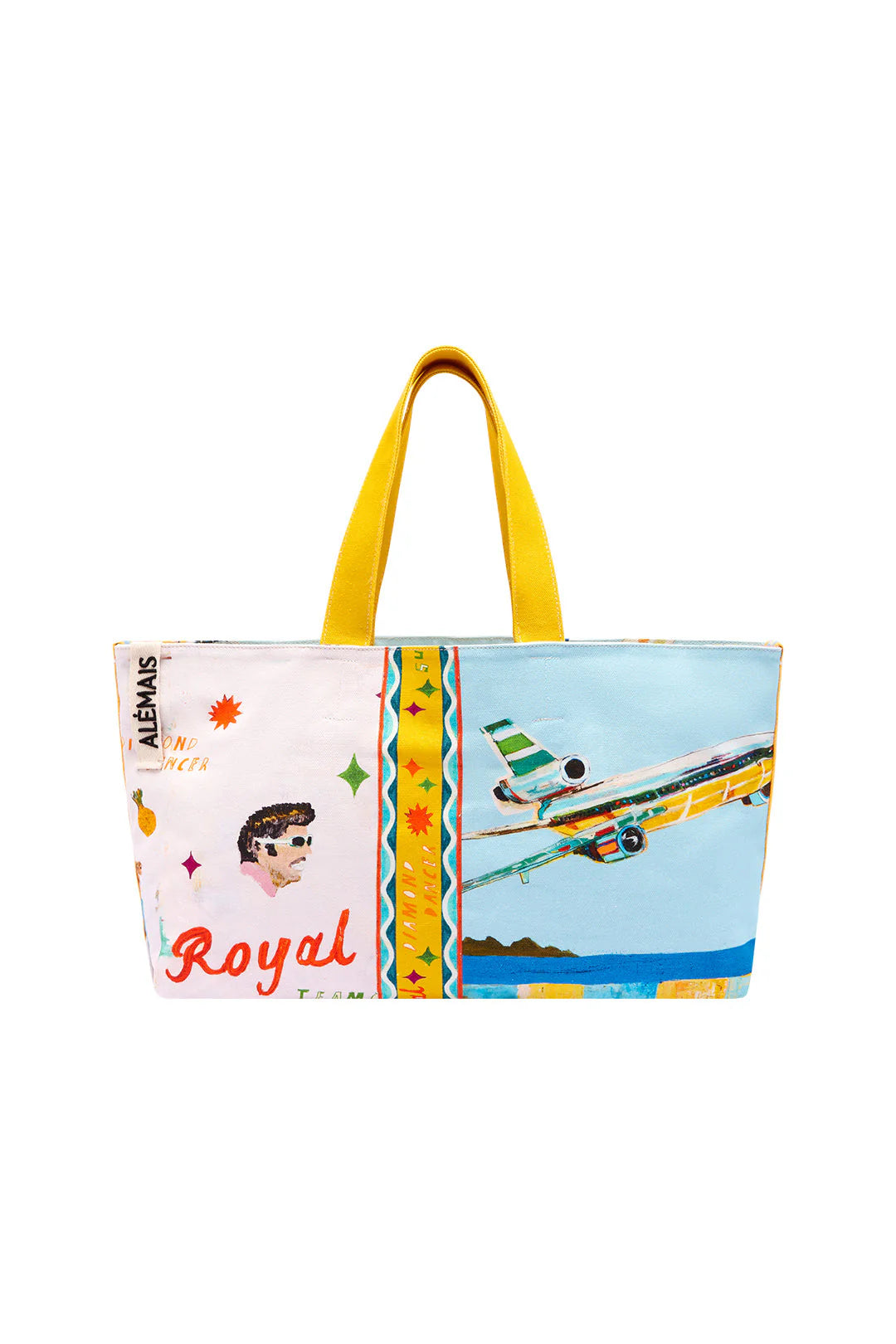 ALL ABOARD OVERSIZED TOTE BAG - Large Fashionable Beach Tote for Women, Perfect for Travel, Shopping & Beach Day Essentials