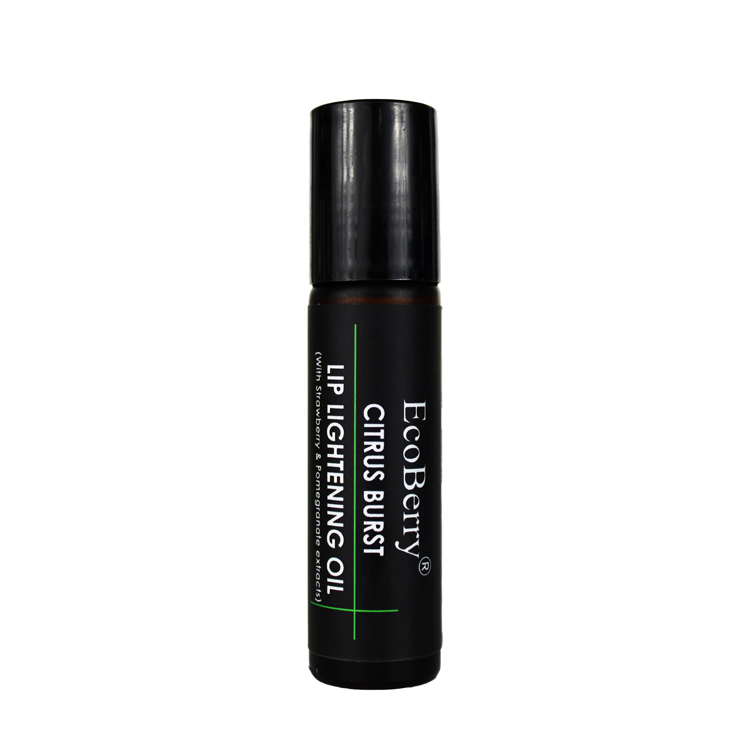 Citrus Burst Lip Lightening Oil - 100% Natural & Vegan Moisturizer for Dry, Chapped & Darkened Lips - Winter Care for Men & Women | Handmade, Chemical-Free, Preservative-Free, Paraben-Free | Perfect for Daily Hydration & Nighttime Lip Treatment (8ml)