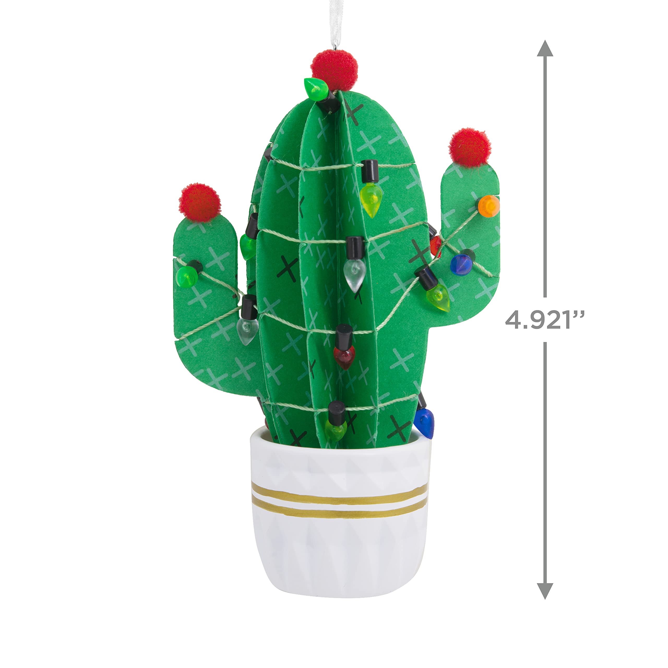 Hallmark Greenhouse Botanicals Christmas Ornament - Elegant Holiday Decor for Tree, Gift & Festive Home Decoration