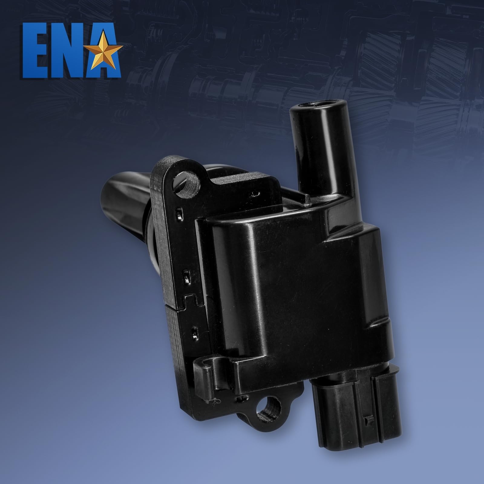 ENA Set of 2 Ignition Coil Packs with Wires - Compatible with Hyundai Kia 2001-2006 Santa Fe Magentis Optima, 1999-2005 Sonata 2.4L L4 - Replaces UF285 2730138020 4683 - Perfect for Engine Performance & Smooth Driving