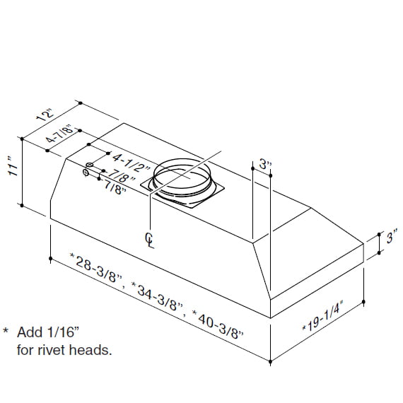 CP35I309SB 28 3/8
