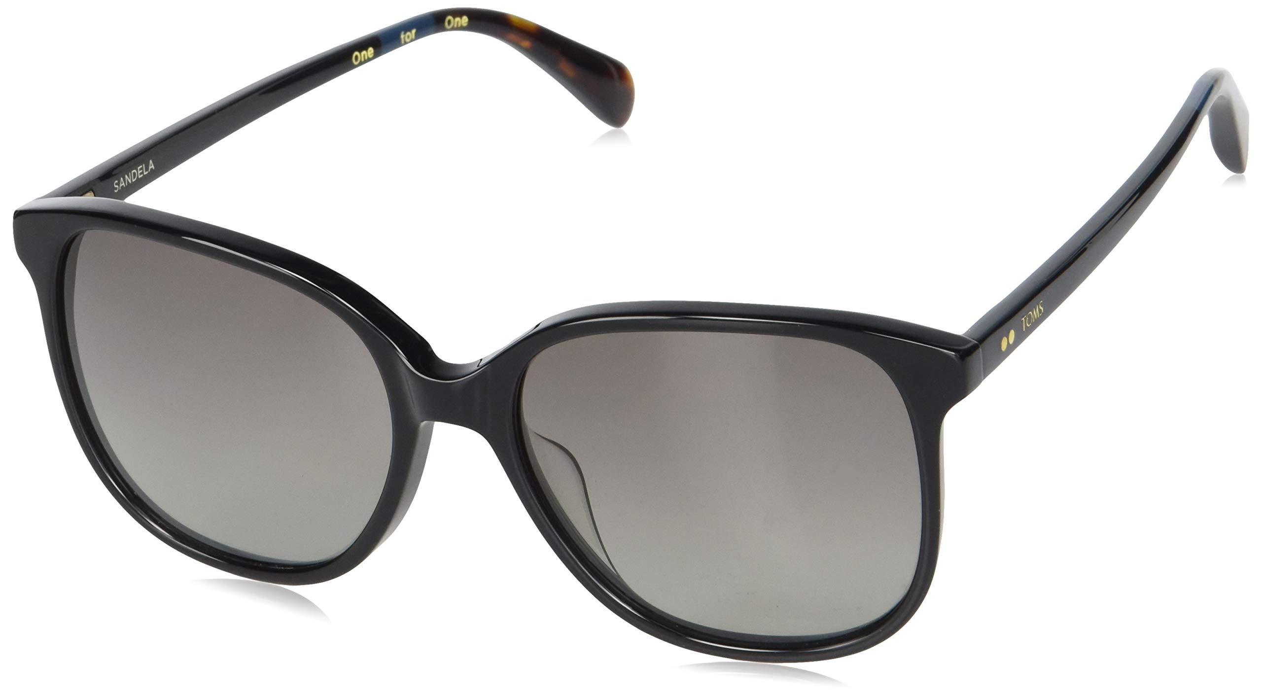 TOMS Women's Oversized Sandela Sunglasses - UV Protection, Polarized Lenses, Fashionable & Comfortable - Perfect for Beach, Travel & Outdoor Activities