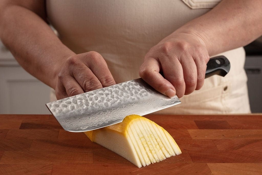 Kikuichi SUMI Nakiri Knife - Japanese Vegetable Knife for Precise Chopping & Slicing - Perfect for Home Chefs & Professional Kitchens