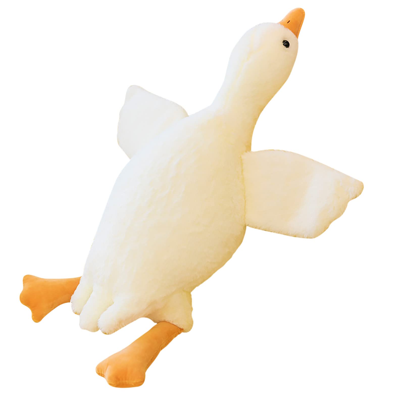**80cm Giant Plush White Sky & Water Animal Doll Toy for Kids - Long Neck 40cm, Soft & Cuddly Birthday Gift for Boys & Girls - Perfect for Playtime, Bedtime & Nursery Decor**