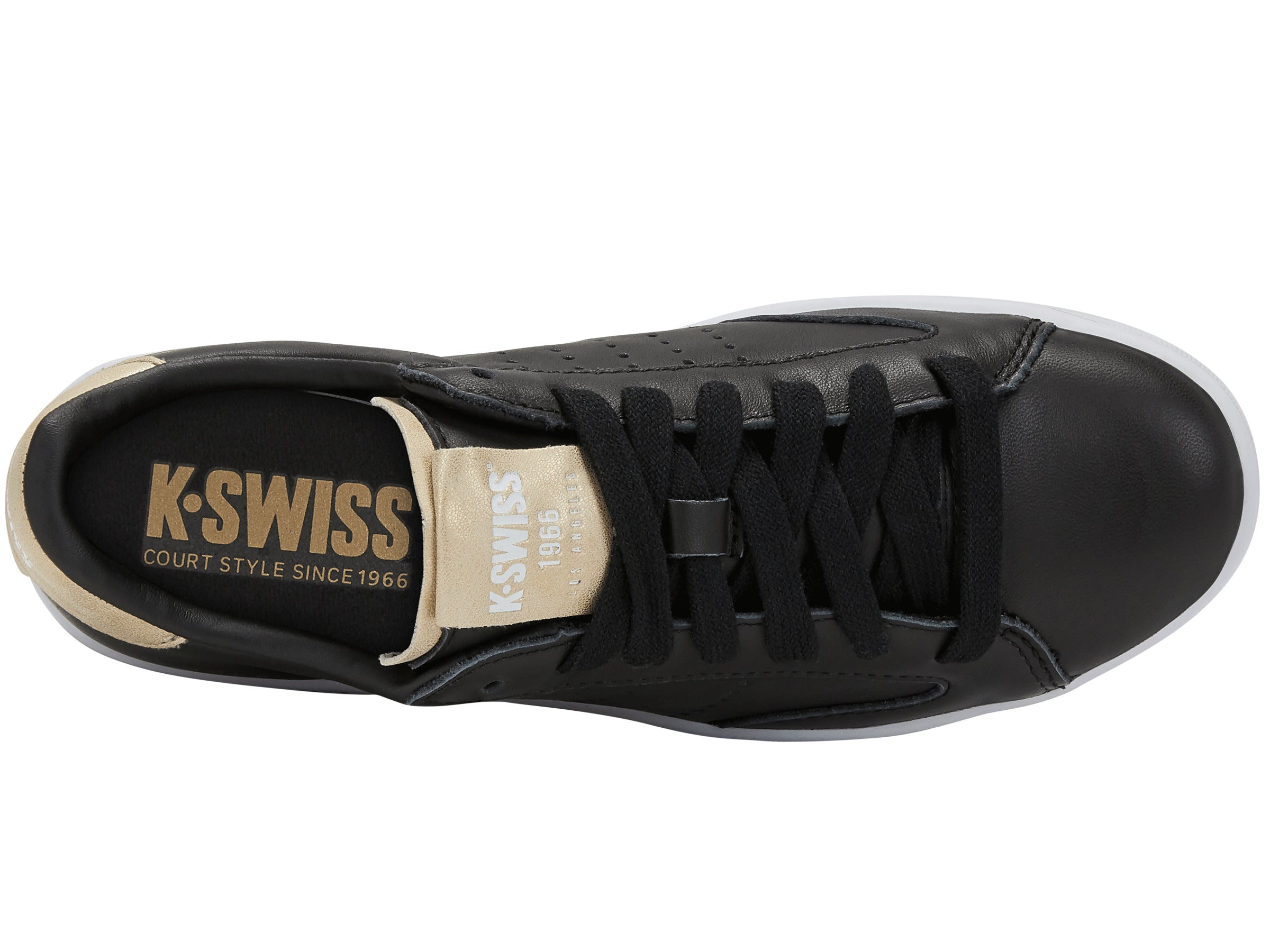 LOZAN KLUB LTH Men's Sneakers - Black/White/Champagne Color Block Casual Shoes | Style #97263 032 M | Perfect for Streetwear, Gym & Everyday Fashion