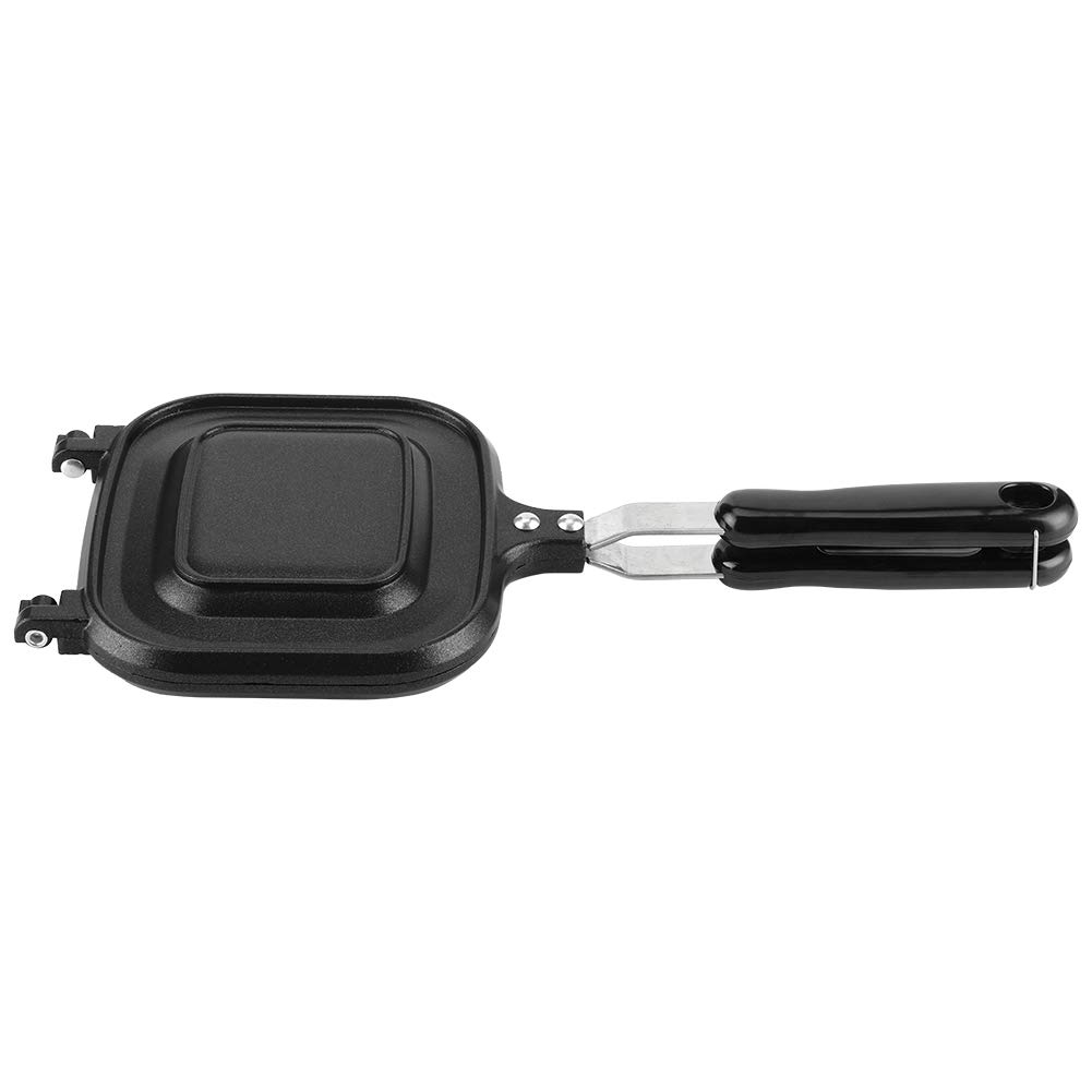 **Oumefar Square Nonstick Double-Sided Pancake Pan – Sandwich Maker & Multifunction Baking Pan for Toaster – Perfect for Breakfast, Omelettes, and Quick Meals**