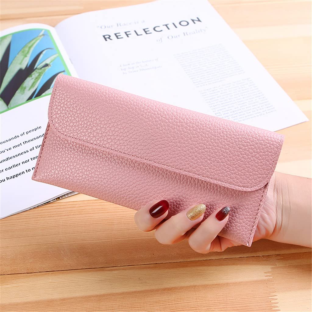 Stylish Large Capacity Women's Wallet with Coin Purse & Credit Card Holder - RFID Blocking ID Card Slot Money Clip Handbag (Color A, 1pc) - Perfect for Travel, Shopping & Everyday Use
