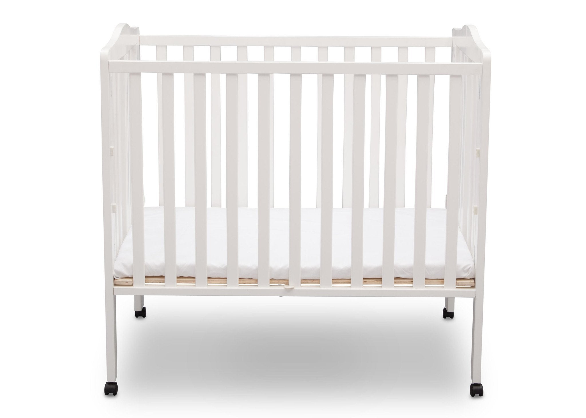 Portable Folding Crib with Mattress - Lightweight Travel Baby Bed for Home & Nursery | Perfect for Travel, Camping & Grandparents' House