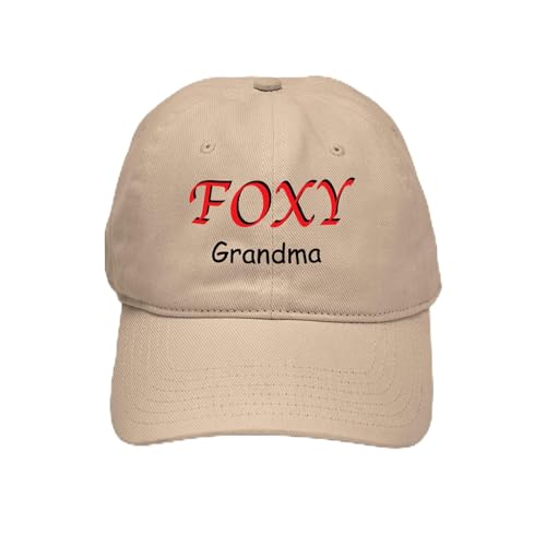 Khaki - Foxy Grandma Cap