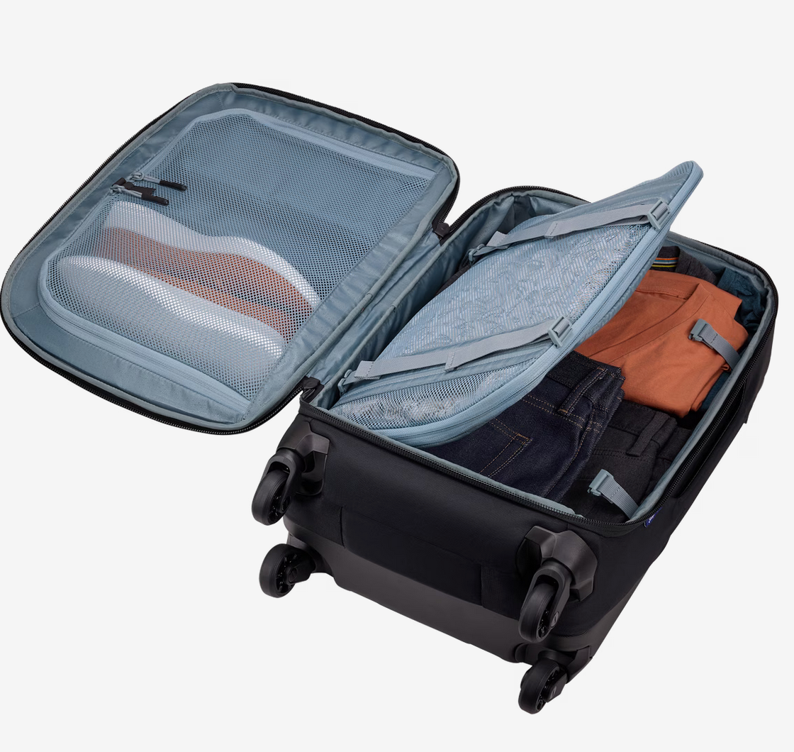 Thule Subterra 2 Wheeled Carry On Luggage - Lightweight Spinner Suitcase for Travel & Business Trips - Perfect for Airplane Overhead Bin Storage