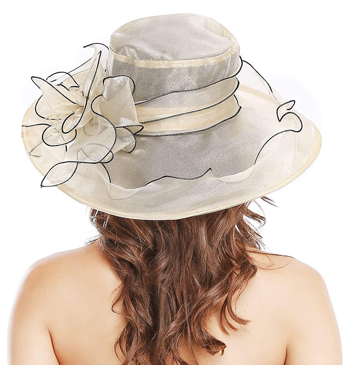 Seven Wolves Women's UV Protection Sun Hat - Wide Brim Packable Summer Hat for Beach & Travel