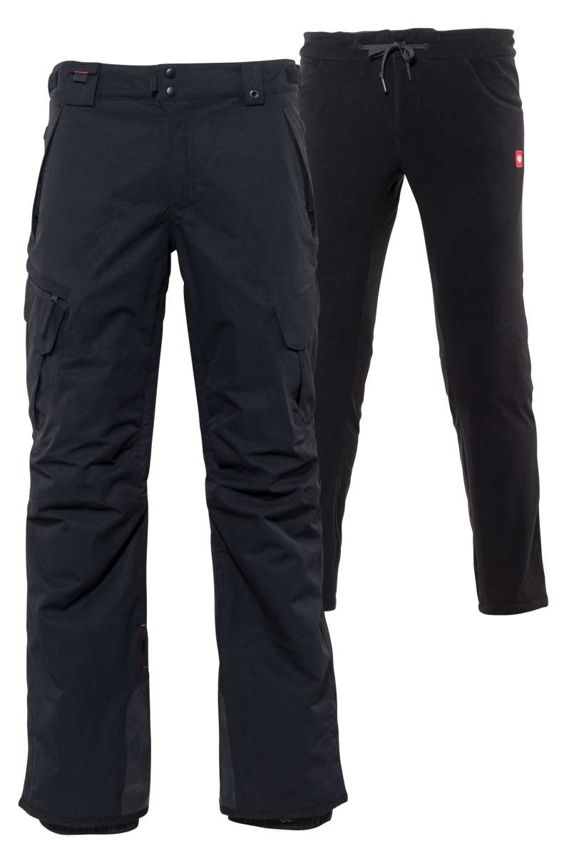 686 Smarty 3-in-1 Waterproof Cargo Pants for Men - Convertible Hiking & Work Pants 2023 - Perfect for Outdoor Adventures, Camping & Construction Work