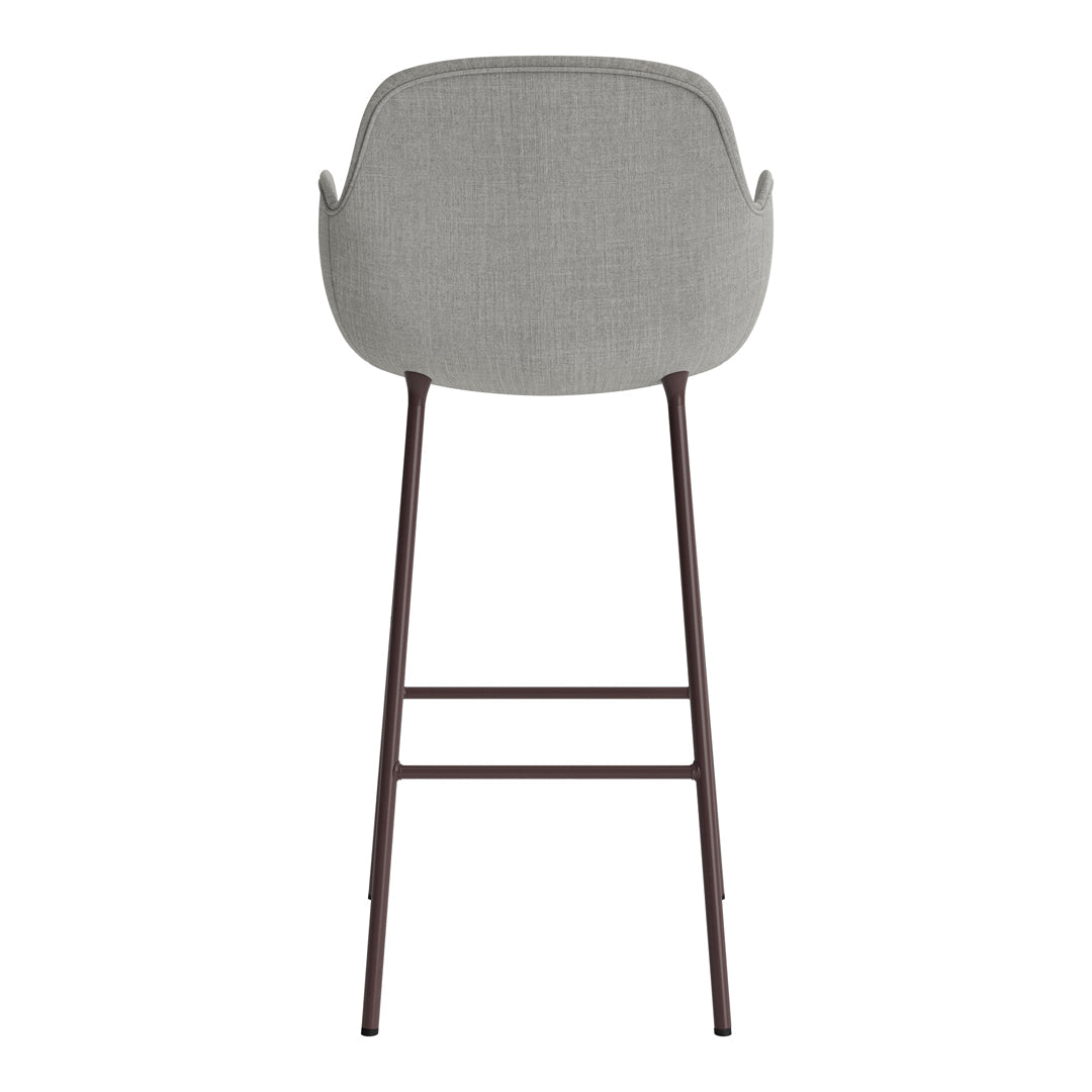 Form Bar Armchair - Fully Upholstered Modern Lounge Chair for Living Room, Bar, or Office | Comfortable Seating for Home Decor