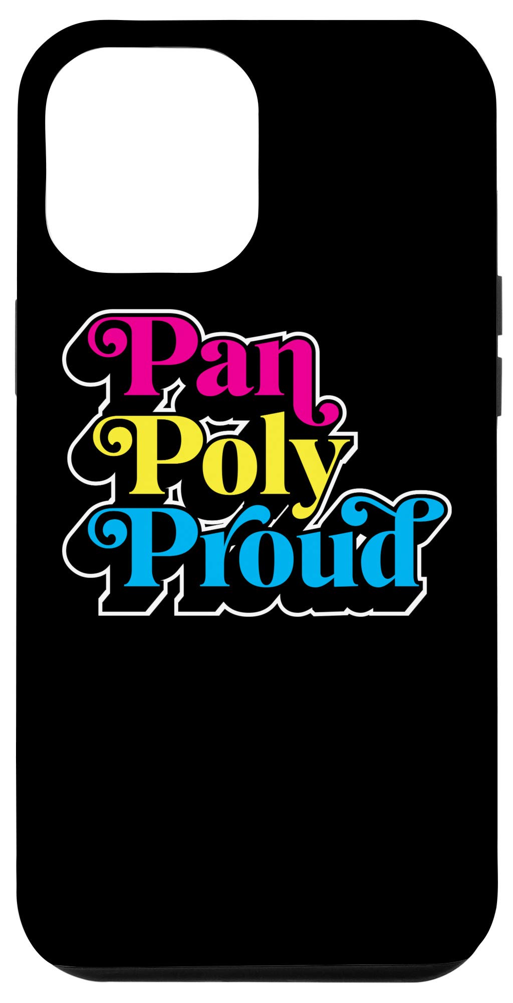 iPhone 12 Pro Max Case with Pansexual Pride Flag Design - Durable Protective Cover for LGBTQ+ Community | Perfect for Pride Events, Daily Use & Couple Gifts