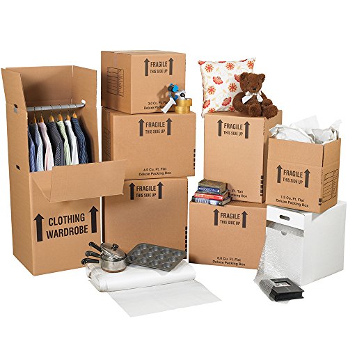 Small Home Moving Kit - Essential Packing Supplies for Apartment & House Moves | Perfect for DIY Moving, Storage & Organization