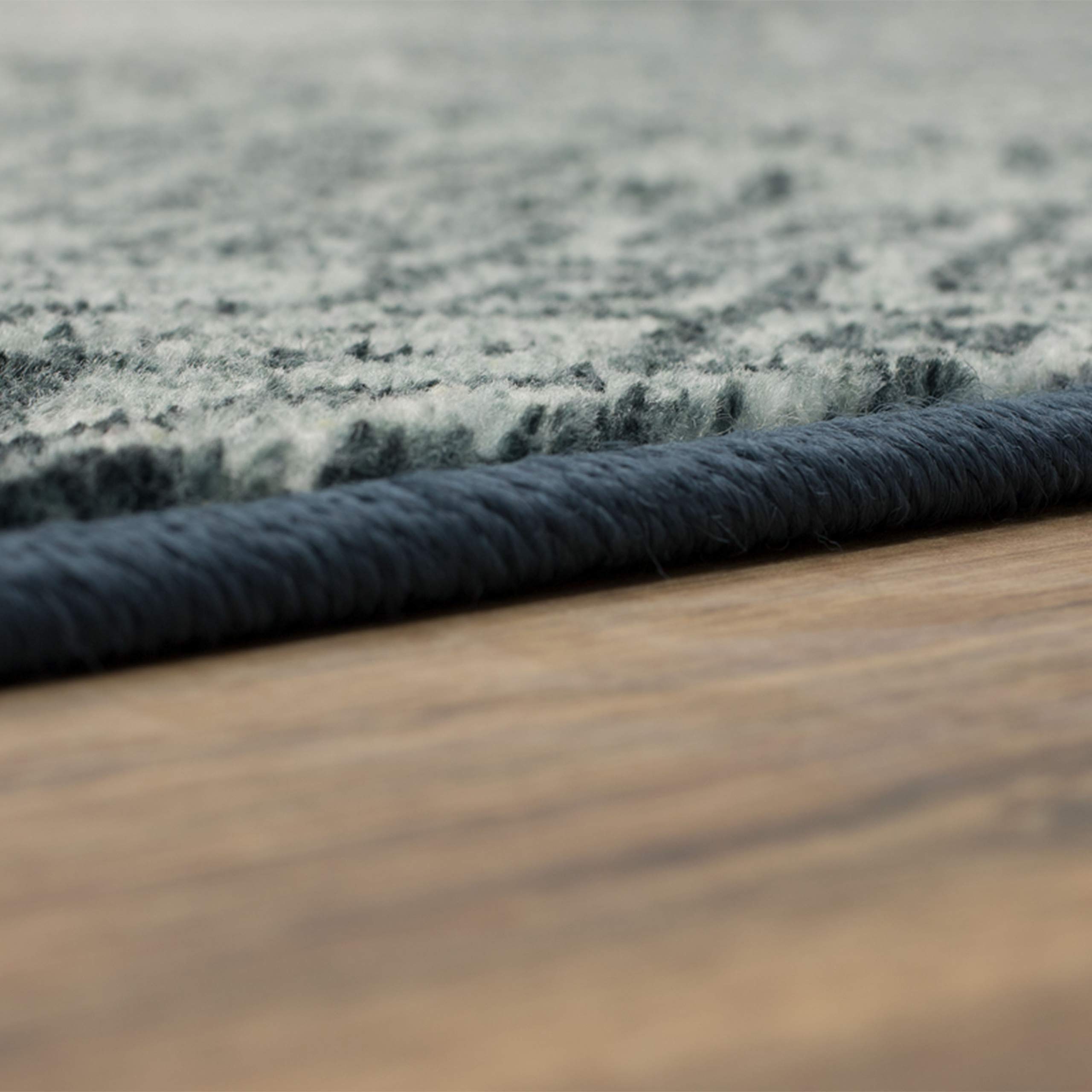 Mohawk Home Charcoal Prale Area Rug 2'x5' - Soft Indoor Runner Rug for Living Room, Bedroom, Hallway - Non-Slip Low Pile Carpet for Home Decor