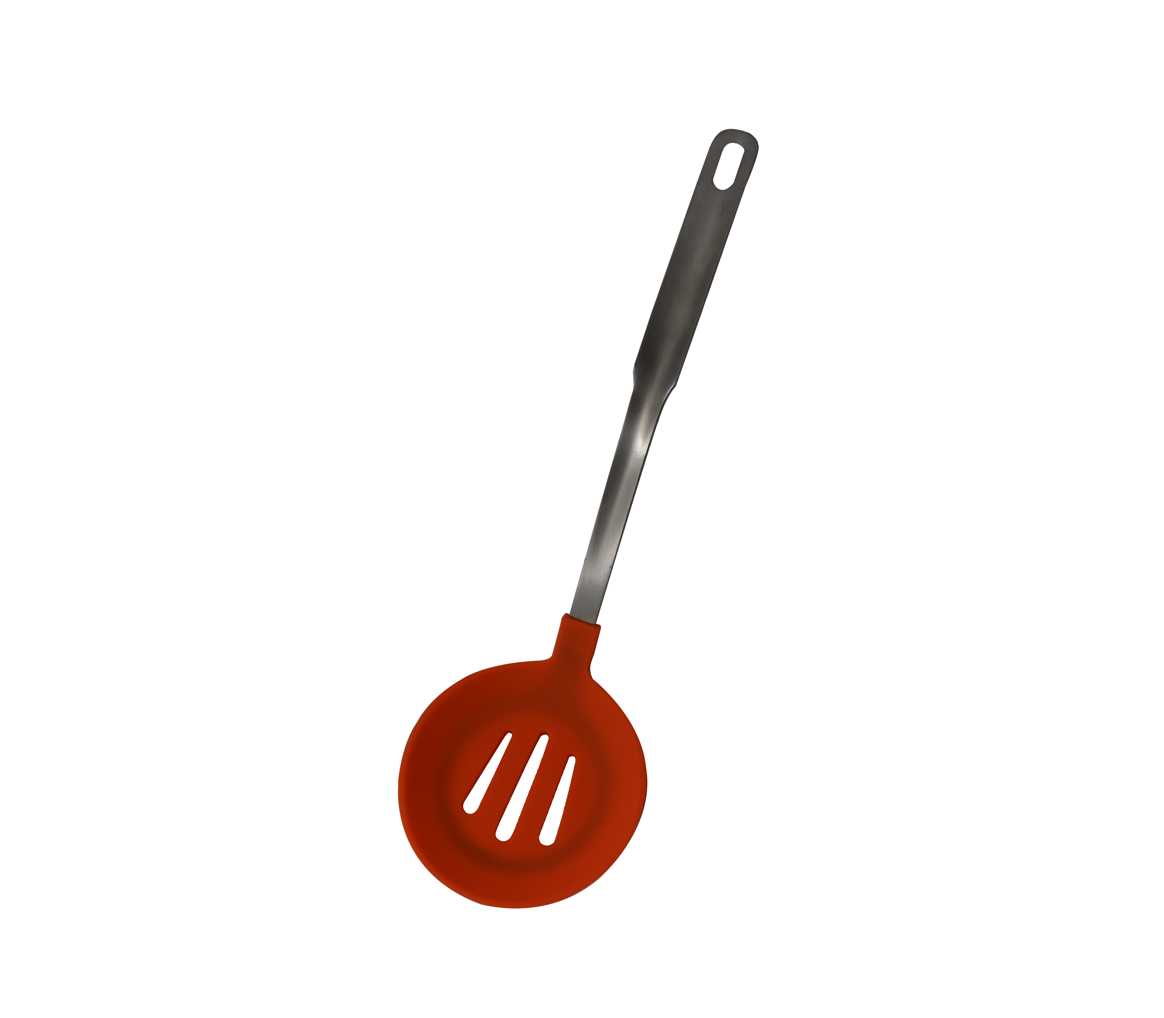 Premium 33cm Silicone Slotted Turner Spatula - Eurochef Non-Stick Kitchen Utensil for Flipping Pancakes, Eggs & Burgers - Ideal for Cooking, Baking & Grilling