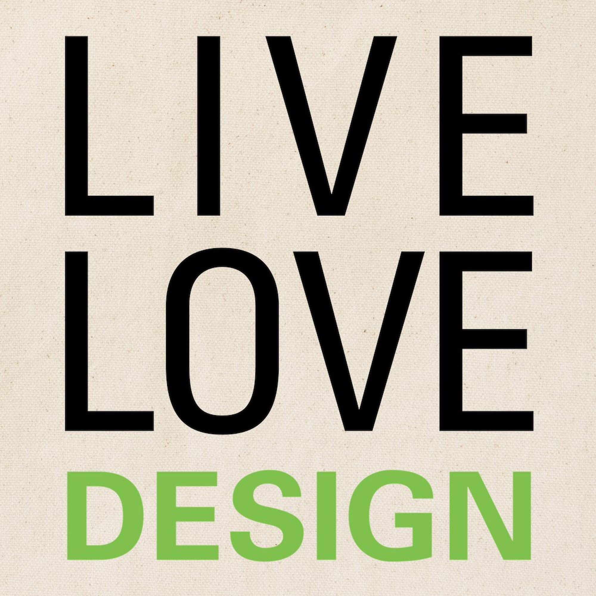 Live Love Design Natural Canvas Tote Bag - Eco-Friendly Reusable Shopping Bag for Groceries, Beach & Everyday Use | CafePress