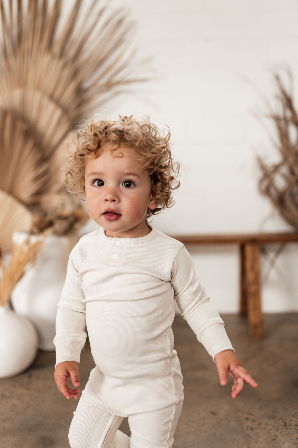 Organic Baby Ribbed Growsuit - Snuggle Hunny Soft Cotton Bodysuit for Newborns & Infants | Perfect for Playtime, Naptime & Everyday Comfort