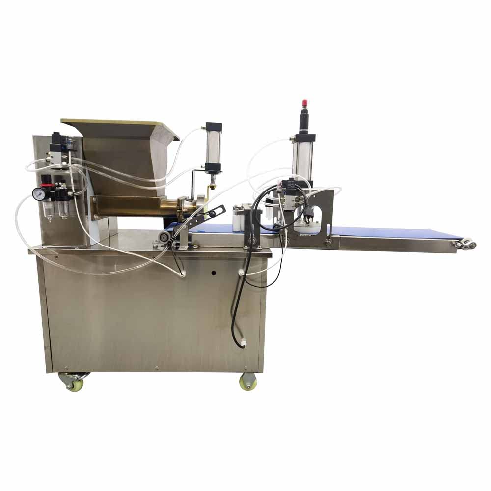 Commercial Pastry Press Machine - Automatic Dough Divider & Pizza Dough Maker - Electric & Pneumatic Drive - Quantitative Dough Sheeter for Bakeries, Pizzerias & Commercial Kitchens