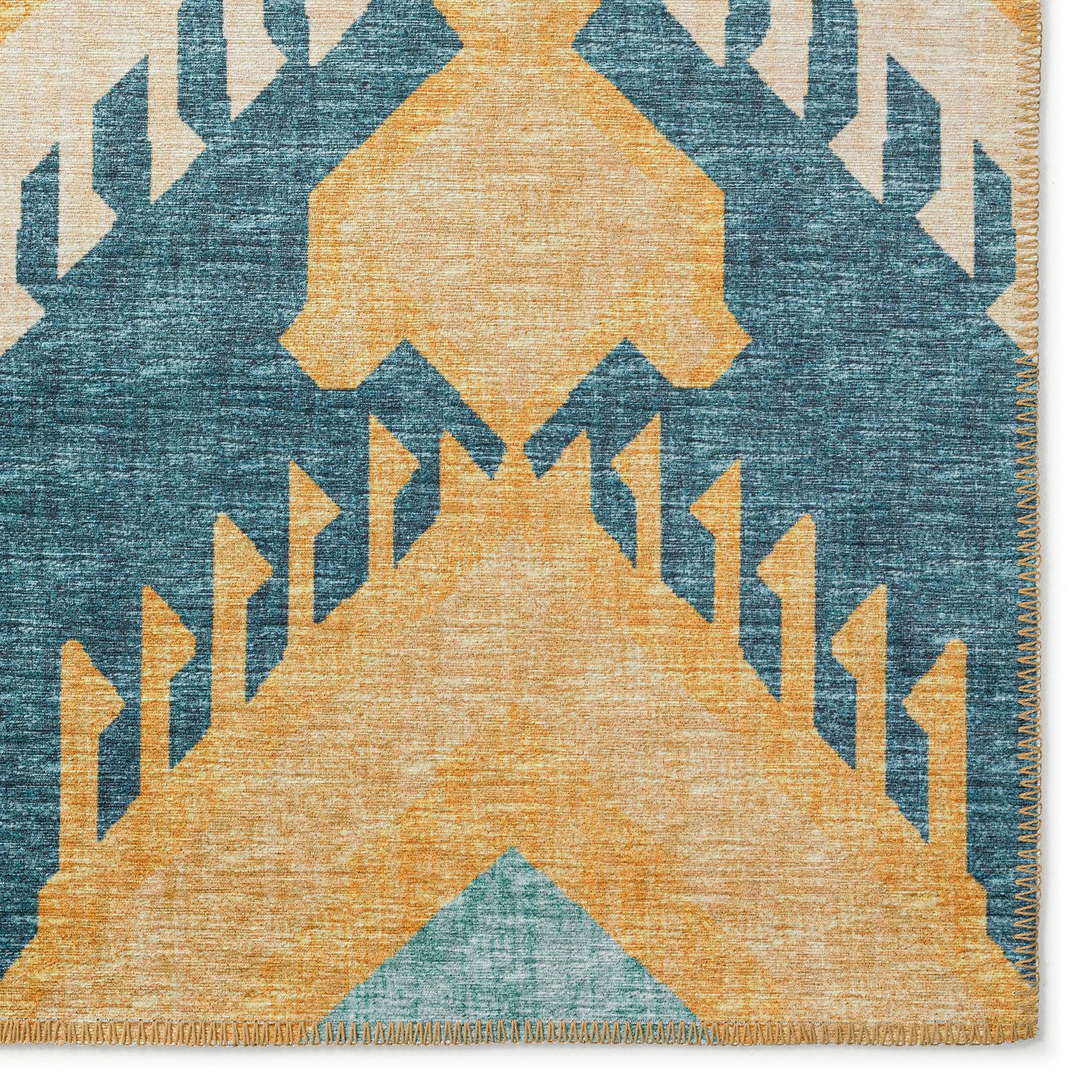 Addison Rugs Yuma AYU32 Yellow 8' x 10' Area Rug - Soft & Durable for Living Room, Bedroom, or Office Decor