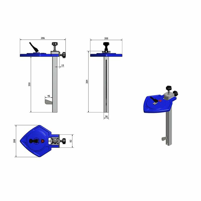 Aardwolf Mitre Clamp - Professional Woodworking Tool for Perfect 90-Degree Angles | Ideal for Picture Frames, Crown Molding & DIY Projects