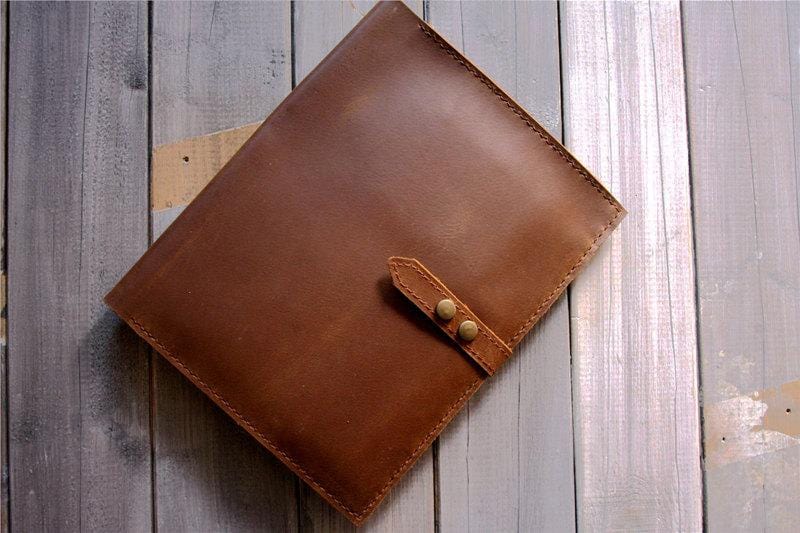 Premium Handmade Genuine Leather iPad Air Case - Slim Protective Cover for iPad Air 4th/5th Gen (2020/2022) | Perfect for Business, Travel & Everyday Use