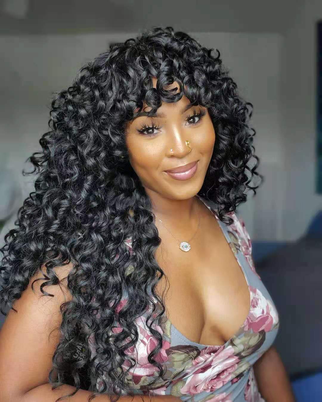 Brazilian Remy Human Hair Wig for Black Women - 24