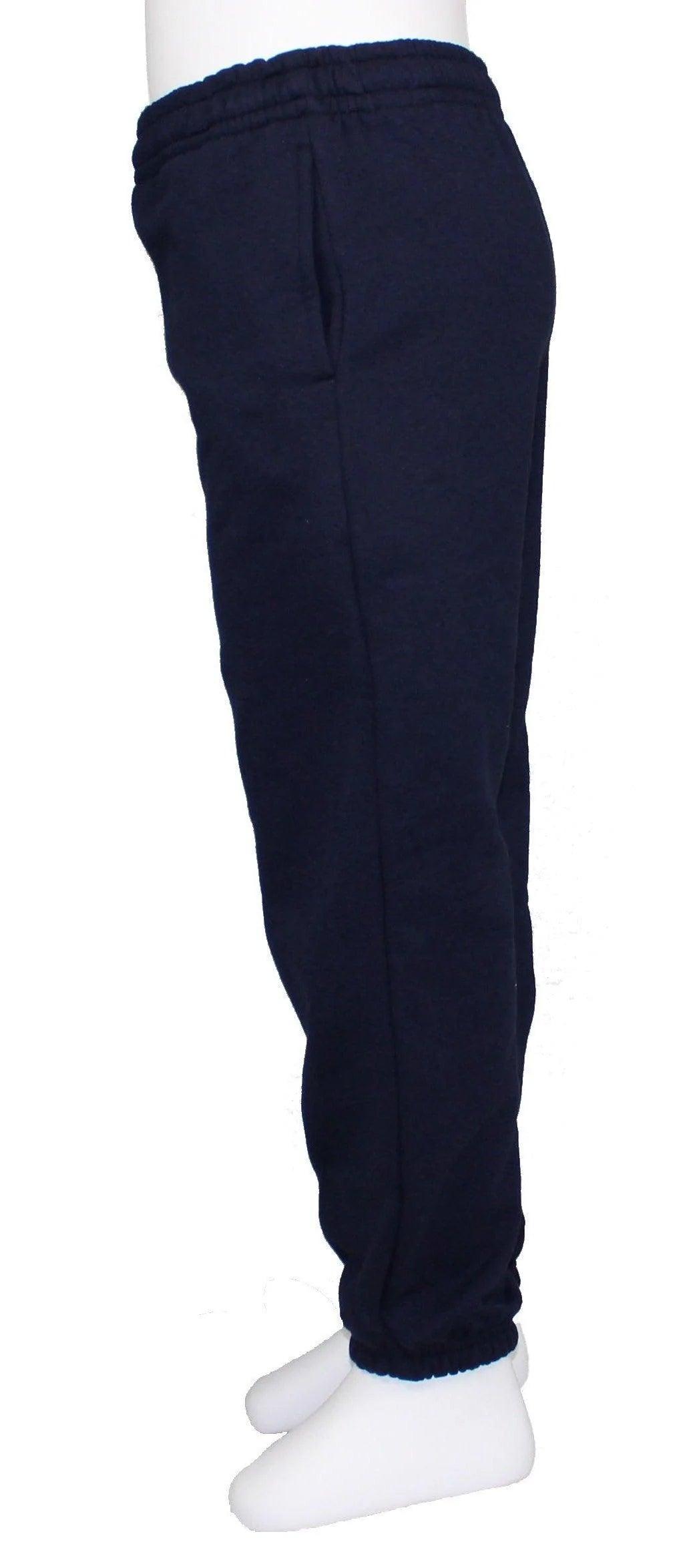 Johnson's Creation Fleece Jogging Pants with Ankle Elastic - Soft & Comfortable Workout Pants for Men & Women - Made in Canada - Perfect for Running, Yoga & Lounge Wear