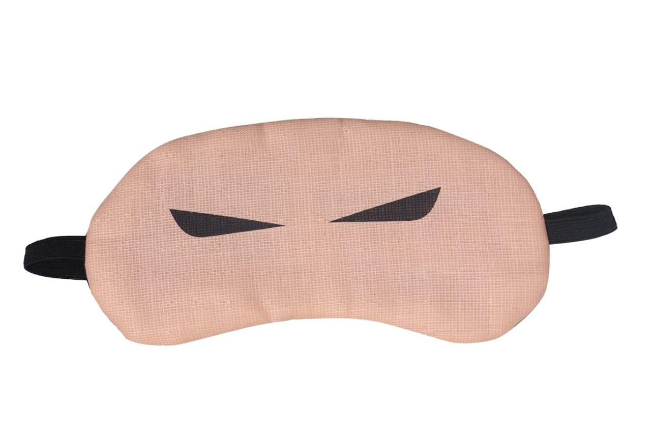 Cooling Gel Eye Mask for Sleeping - Printed Sleep Mask for Men & Women - Relieves Dark Circles, Puffy Eyes & Eye Fatigue - Perfect for Night Use, Travel & Relaxation