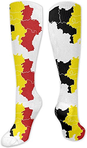Israel Flag Map Funny Socks - Comfortable Novelty Athletic Socks for Running, CrossFit, Gym Workouts & Outdoor Activities - Perfect Gift for Fitness Enthusiasts & Travel Lovers