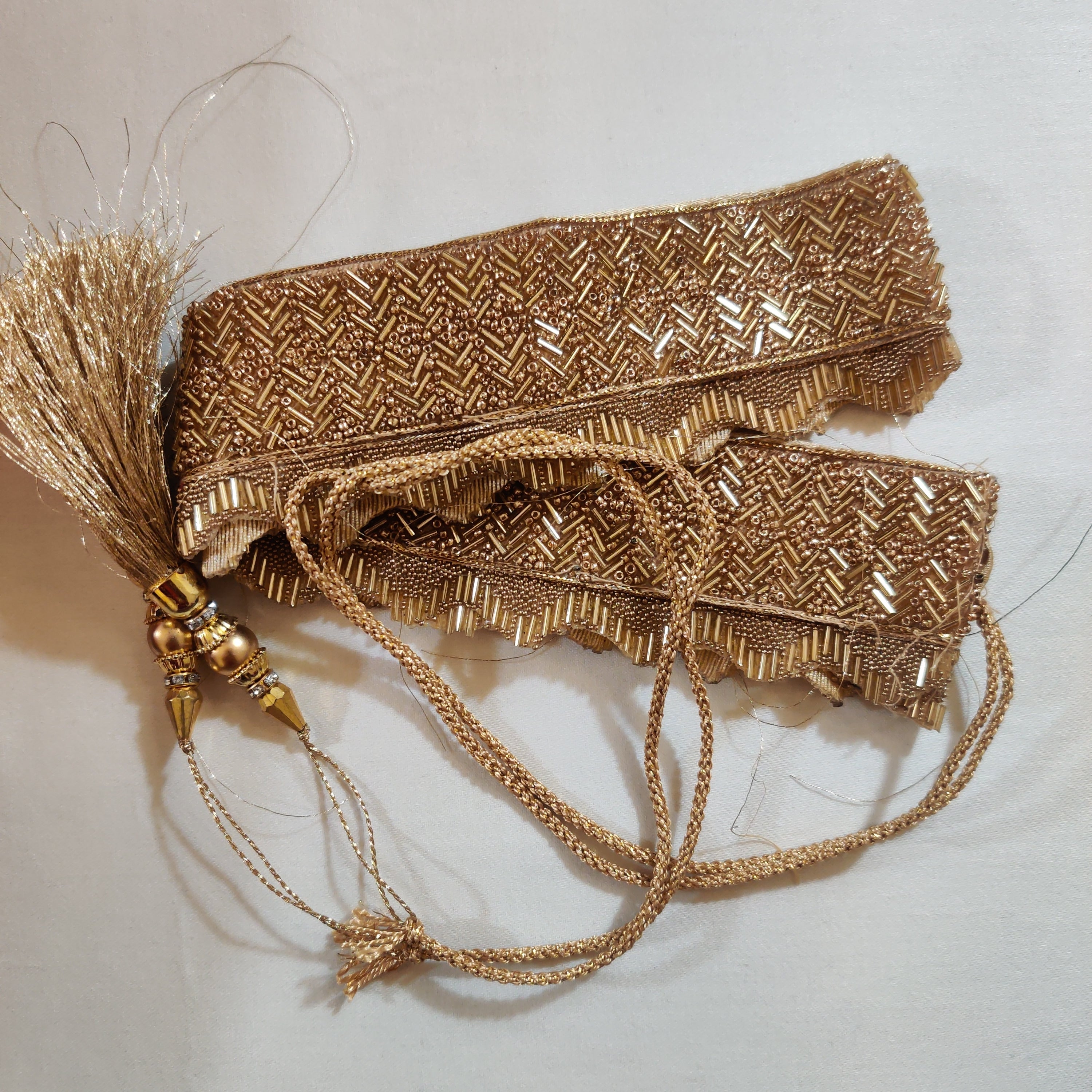 Elegant Gold Hip Chain Belt with Dangling Back Decor - Perfect for Dance, Fashion & Boho Outfits