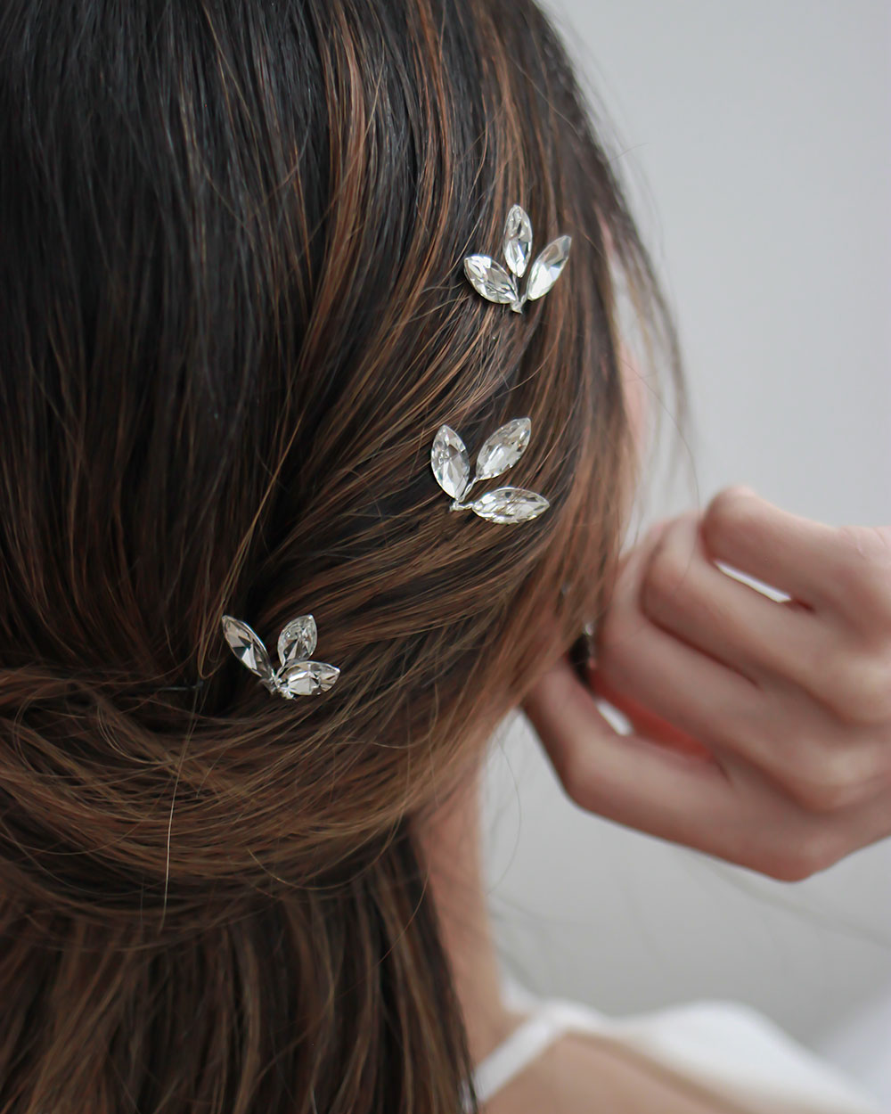 Felicia Hair Pins Set of 3 - Elegant Hair Clips for Women, Girls | Perfect for Updos, Braids & Everyday Hairstyles