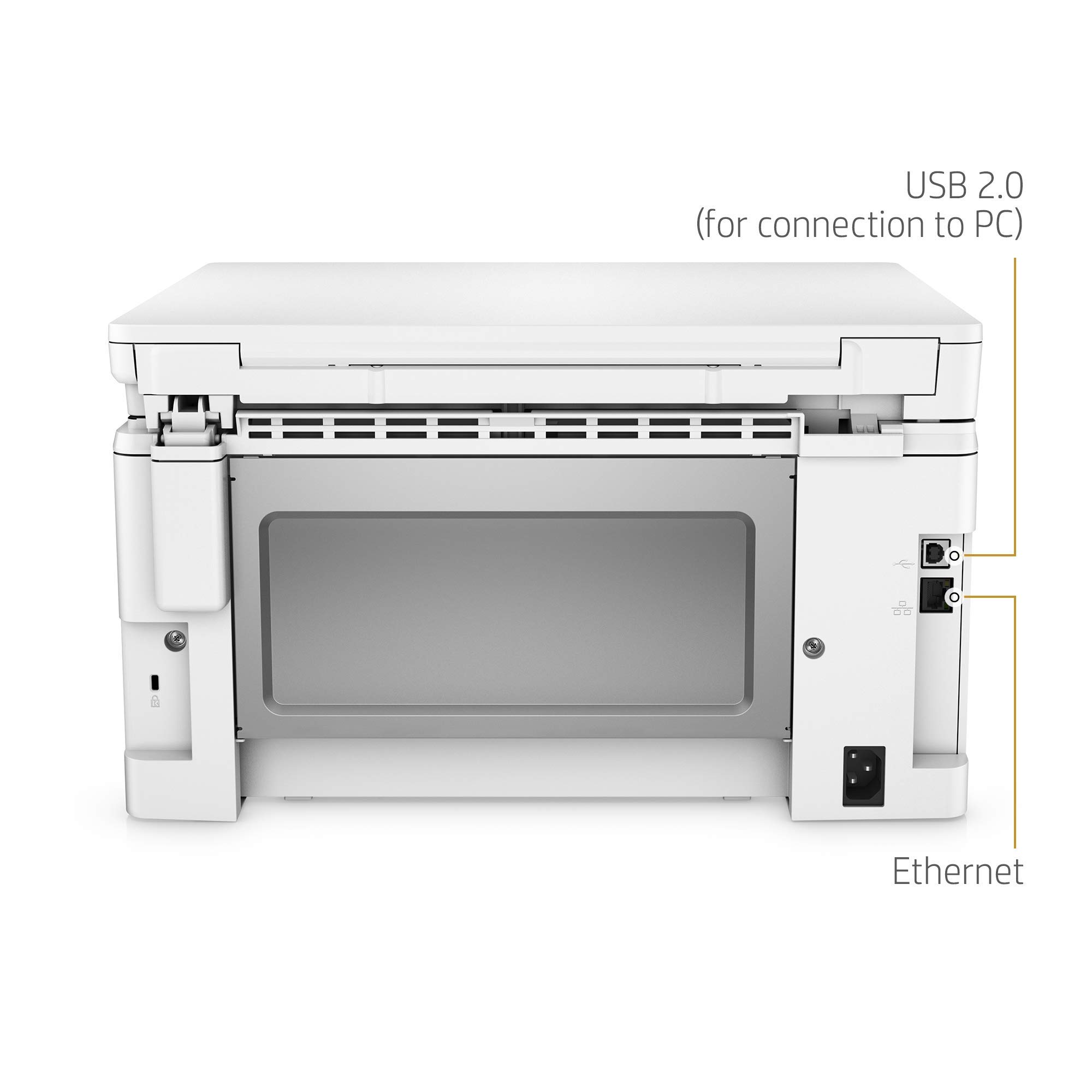 HP LaserJet Pro M130nw Wireless All-in-One Laser Printer with Amazon Dash Replenishment | Copy, Scan, Fax | Home & Office Use | Renewed Model (G3Q58A)