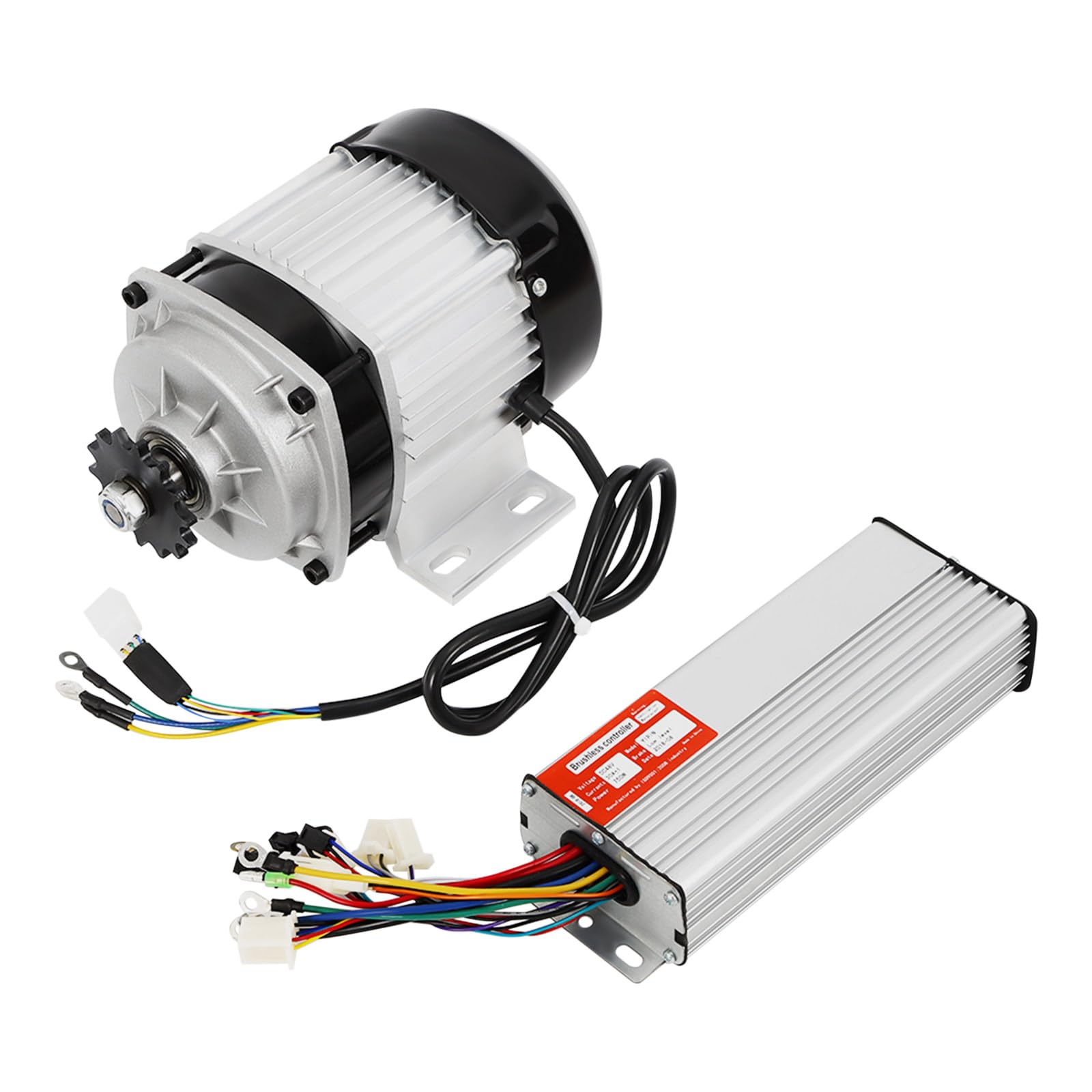 48V 750W Brushless Geared Motor Kit - Electric Bicycle/Scooter/Tricycle Mid Drive Conversion - DIY E-Bike Upgrade for Commuting & Off-Road Adventures