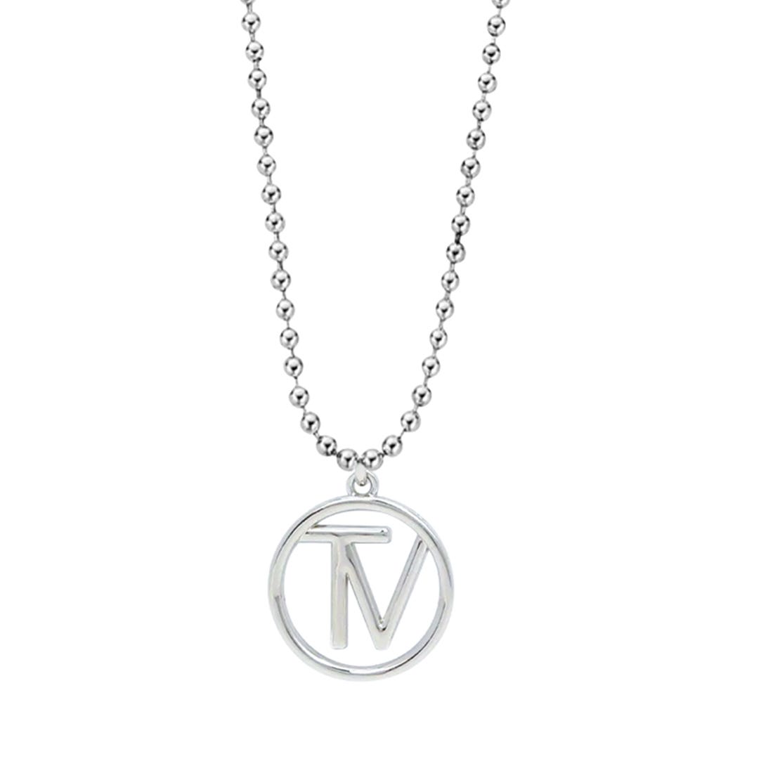Custom TV Logo Necklace - Personalized Name Pendant for Women & Men - Perfect for Gifts, Parties, and Everyday Wear