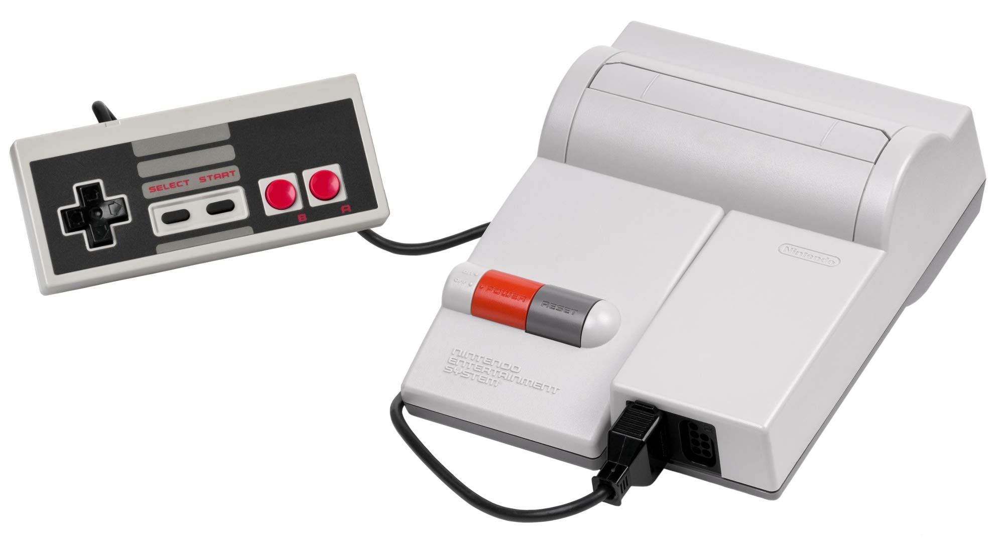 Nintendo Original NES System Redesigned Top Load Console - Renewed Classic Gaming System for Retro Game Lovers | Perfect for Home Entertainment & Collector's Display