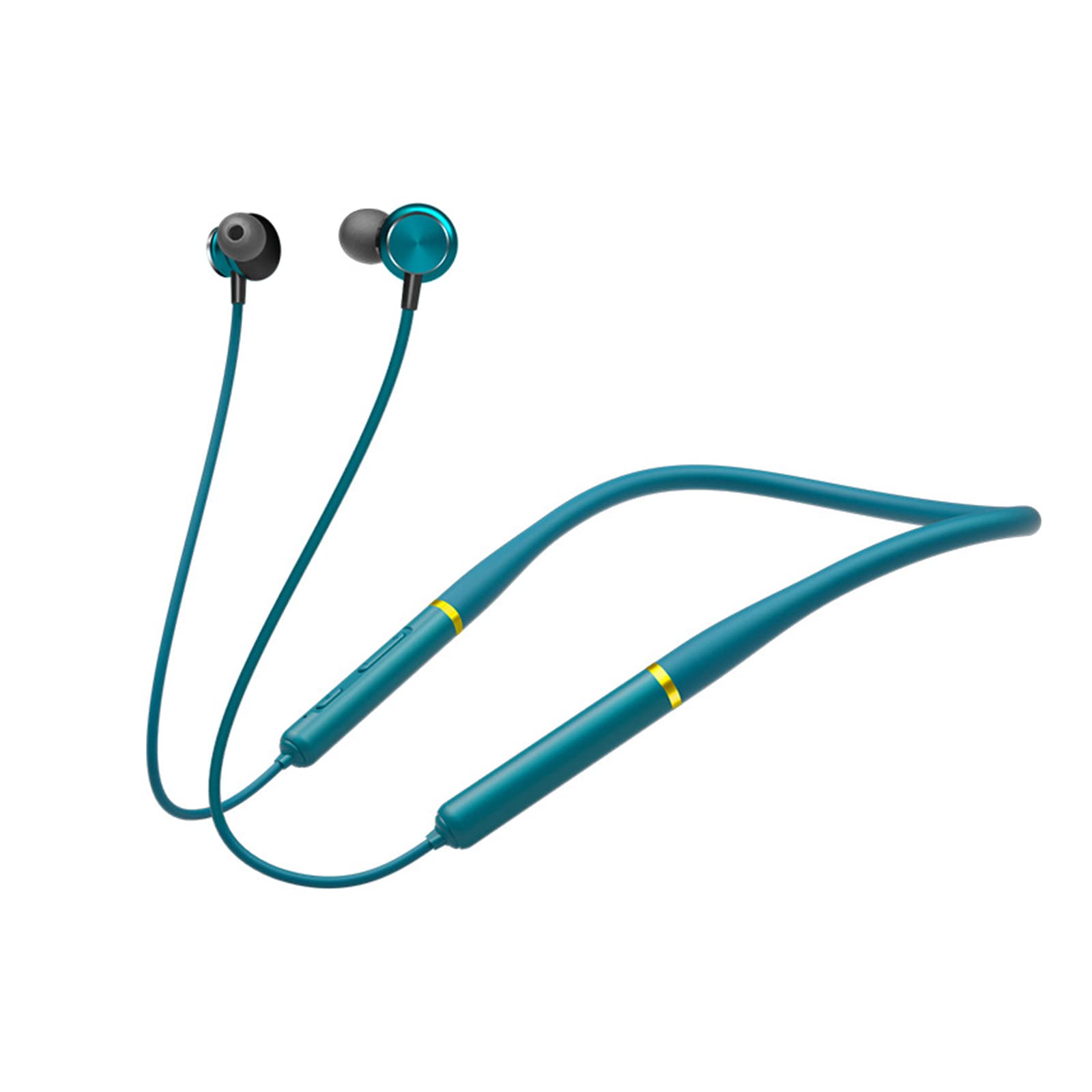 Wireless Neckband Bluetooth Headphones with Mic - 24H Battery Life, Sweatproof Sports Earbuds for Running, Gym Workouts & Commuting